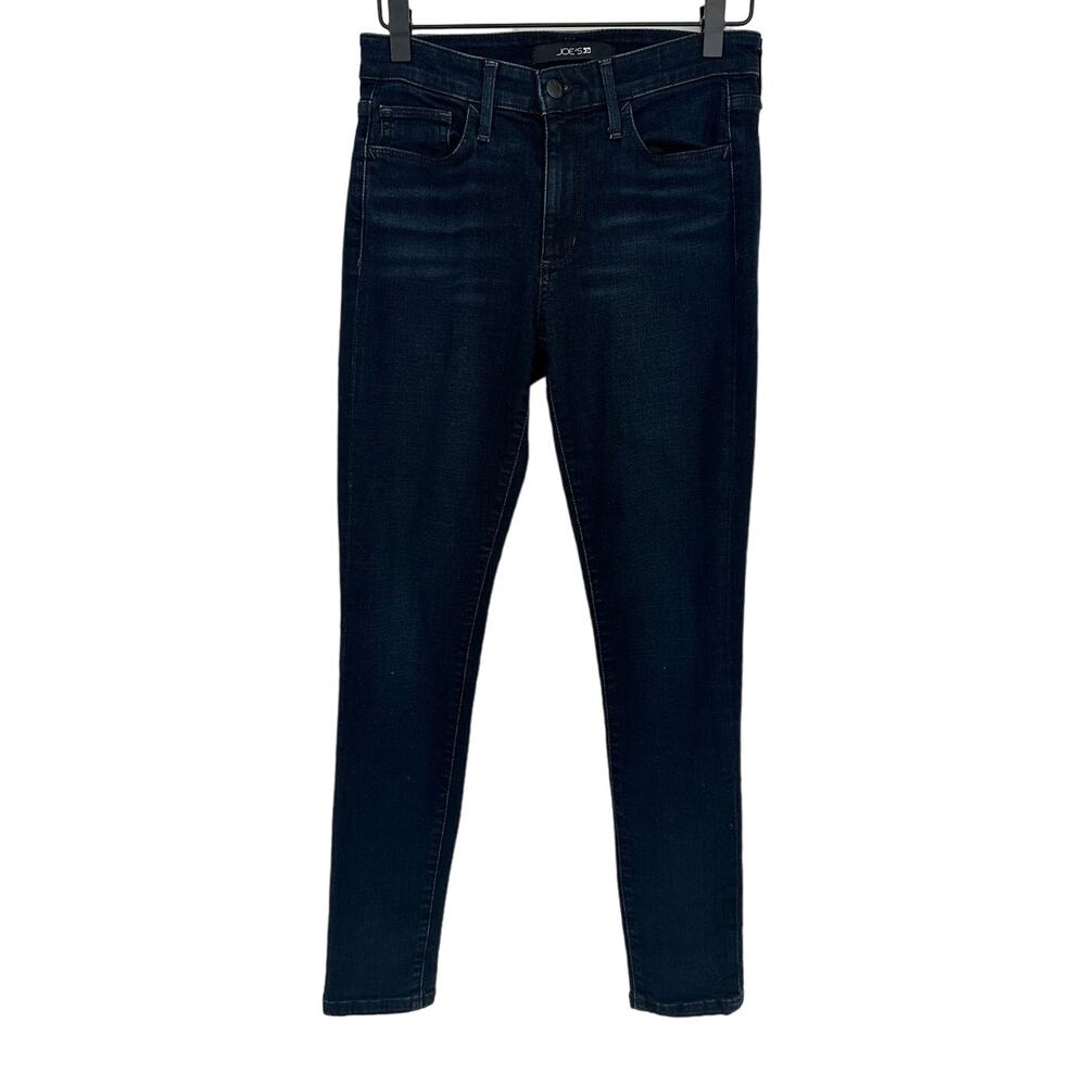 Joe's Jeans Skinny Ankle Jeans 26 Navy Blue Mid Rise Denim Casual Western EUC